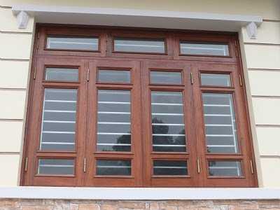 30 mẫu và hình ảnh đẹp của cửa nhôm kính Xingfa vân gỗ 4 Cua Nhom Xingfa Van Go 1