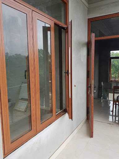 30 mẫu và hình ảnh đẹp của cửa nhôm kính Xingfa vân gỗ 34 Cua Nhom Xingfa Van Go 29