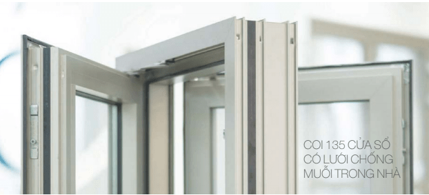 Cửa sổ Civro Đức - Đẳng cấp cho ngôi nhà hiện đại 5 Cửa sổ Civro lưới chống muối trong nhà