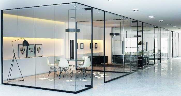 10 Ưu Điểm Vượt Trội Của Vách Kính Tường Kính So Với Tường Truyền Thống 2 Vách kính giúp tiết kiệm diện tích tối đa