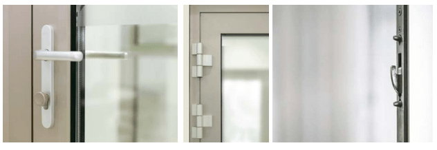 Một số mẫu cửa cửa nhôm CIVRO Đức 15 Cửa đi mở quay ra ngoài CIVRO Đức