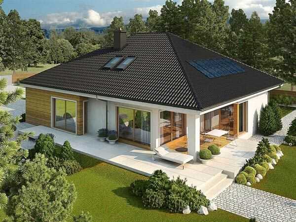 45 Mẫu biệt thự nhà vườn đẹp với xu hướng của nhôm kính hiện đại 5 Mẫu nhà vườn đẹp nhất năm 2020