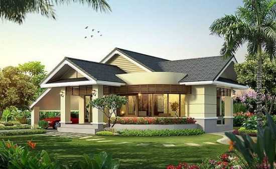 45 Mẫu biệt thự nhà vườn đẹp với xu hướng của nhôm kính hiện đại 2 Mẫu biệt thư vườn đẹp với 4 phòng ngủ 10m2