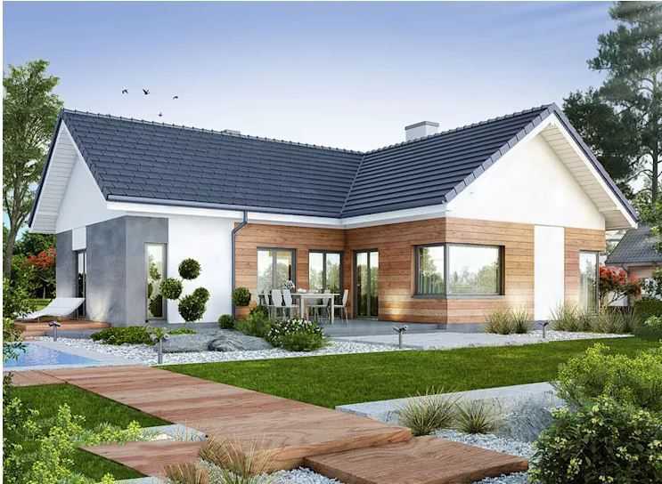 30 mẫu nhà giá 300 triệu đẹp mê li được thiết kế dẫn đầu xu hướng 12 Mẫu nhà cấp 4 nông thôn 300 triệu chữ L nhỏ đẹp