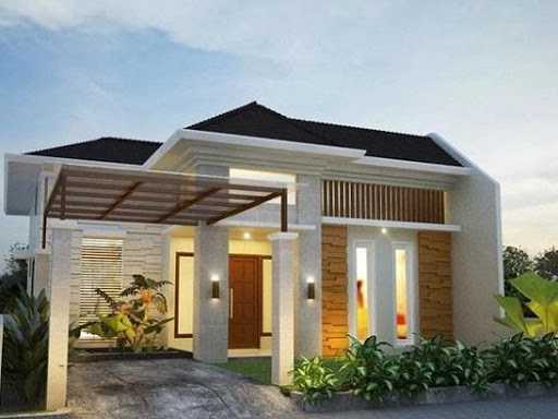 Nhà cấp 4 đẹp hiện đại với xu hướng cửa nhôm kính hứa hen gây sốt năm 2020 16 Mẫu nhà đẹp giá rẻ