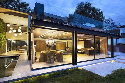 Tạo không gian hoàn hảo cho ngôi nhà với tường kính cường lực 2 Tuong Kinh Cuong Luc 1
