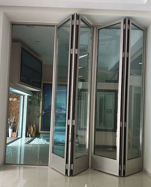 Cửa xếp trượt 3 cánh Civro mẫu cửa nhôm phổ biến nhất hiện nay 2 Cua Xep Truot 3 Canh Civro 2